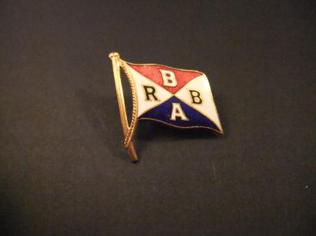 BRBA ( Bugsier-, Reederei- en Bergungs-Aktiengesellschaf) Duitse Rederij, pet embleem